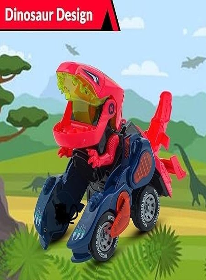 HDA GROUP Musical Sound Toy Musical Daino Robert Car for Kids 3+ Years | Fun & Educational Musical Learning Toy with Lights & Sounds - Encourages Creativity, Hand-Eye Coordination (Multicolor) - Image 4